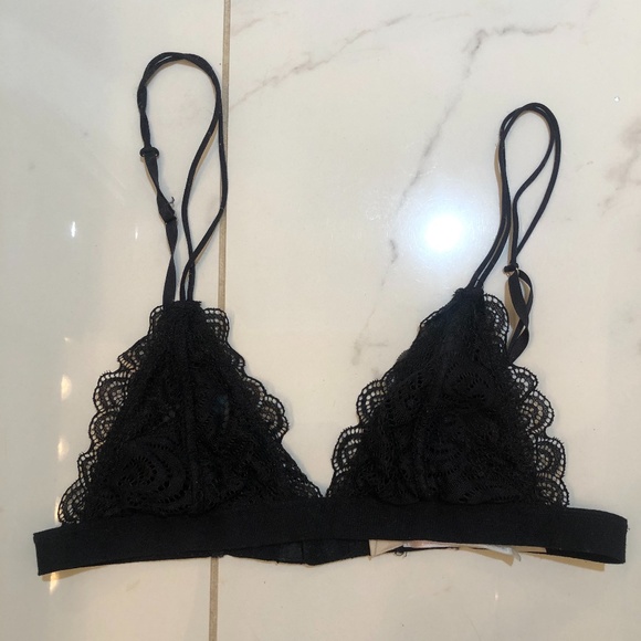 Black bralette URBAN OUTFITTERS - Picture 1 of 3